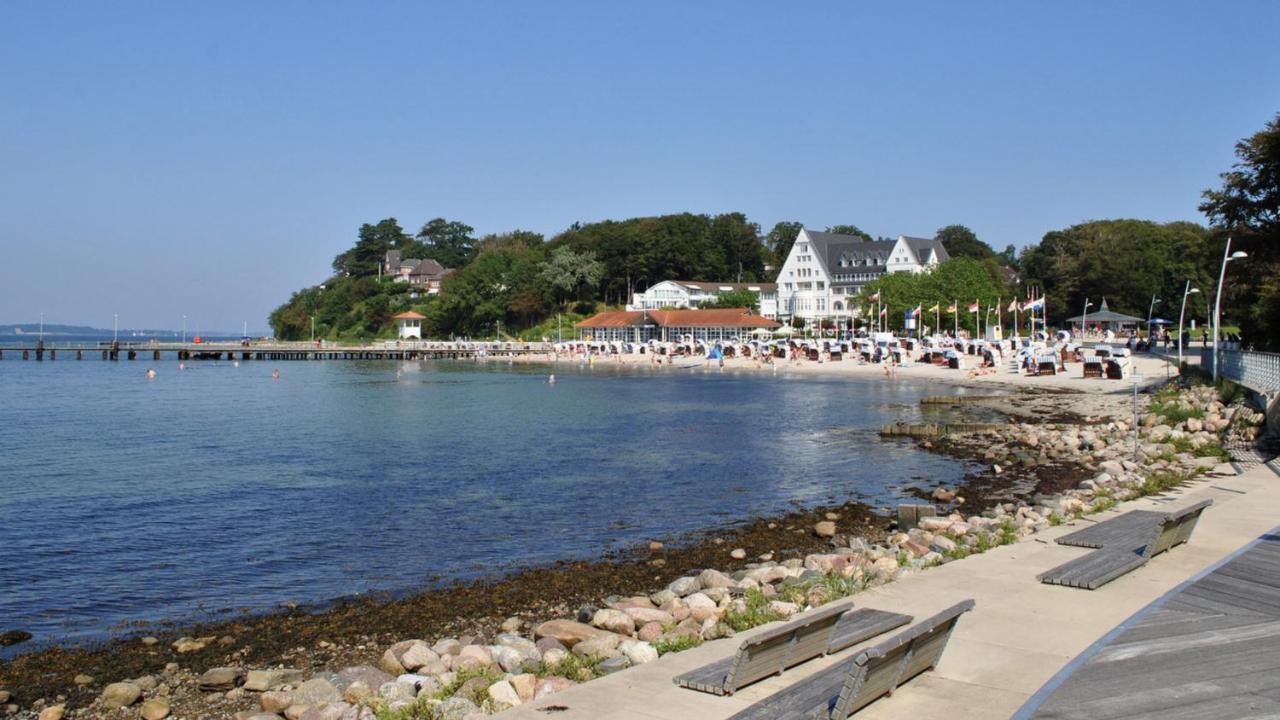 Weitblick - Mit Strandkorb, Mehr Meer Geht Nicht Gluecksburg Exterior photo